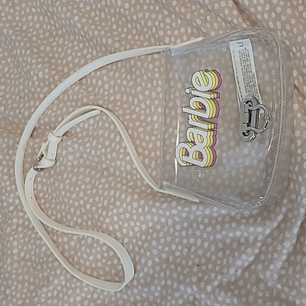 BARBIE BNWOT Clear Purse